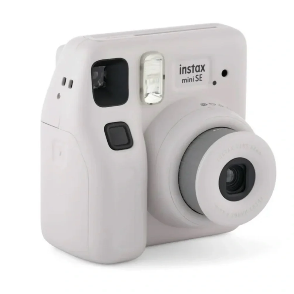 NWT Fujifilm Instax Mini SE Instant Camera - White